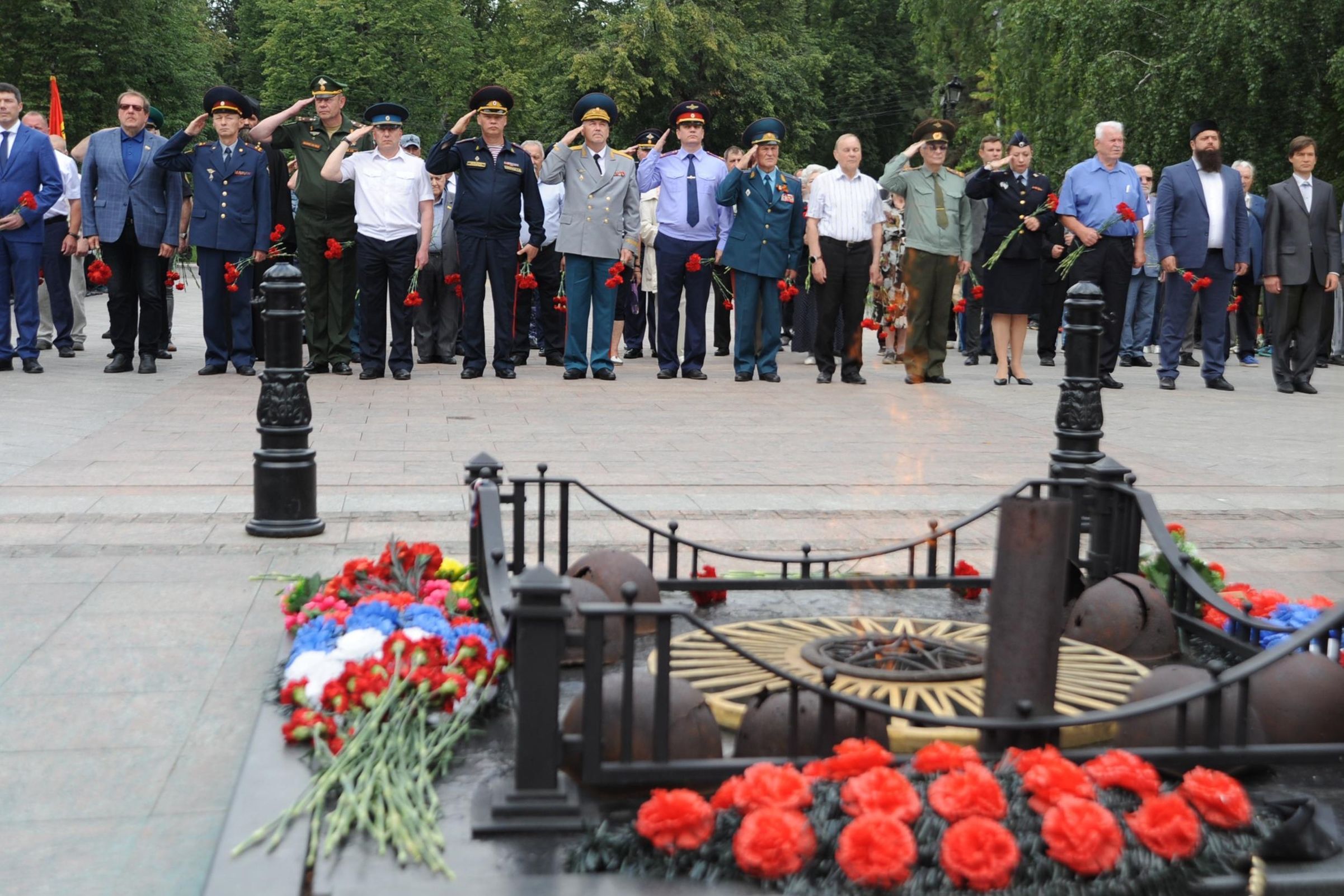 В Ярославской области проходят ​мероприятия, посвященные Дню памяти и скорби