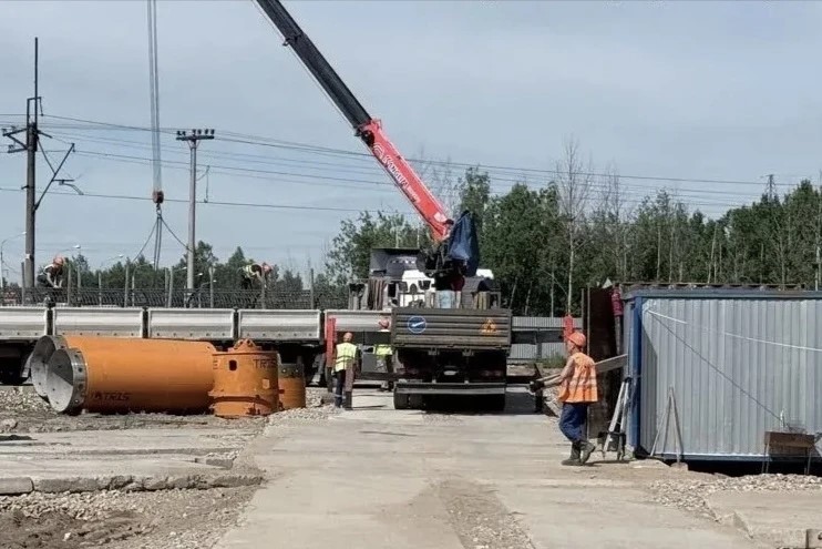 Началось строительство путепровода на трассе между Ярославлем и Костромой