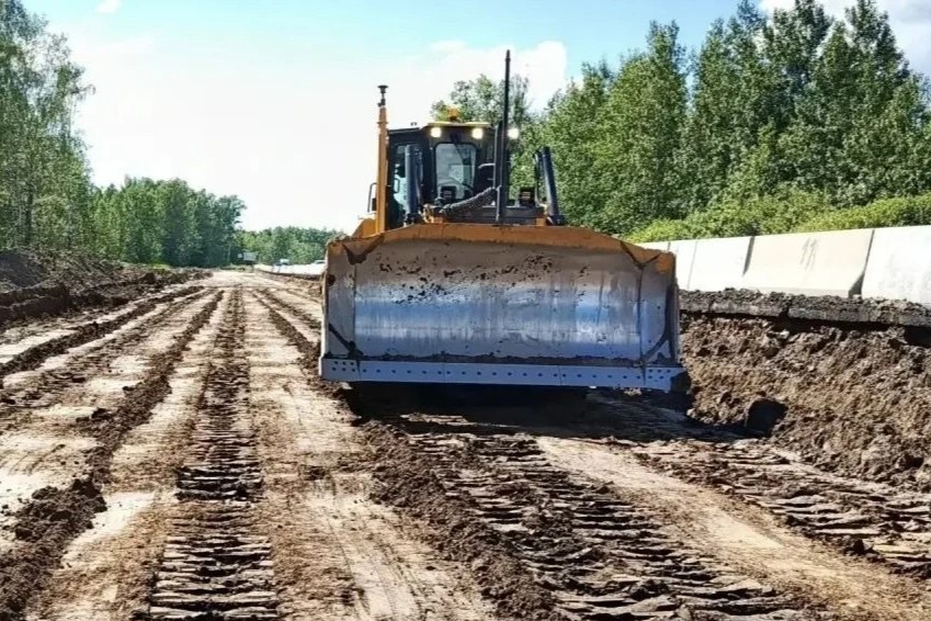 Началось строительство путепровода на трассе между Ярославлем и Костромой
