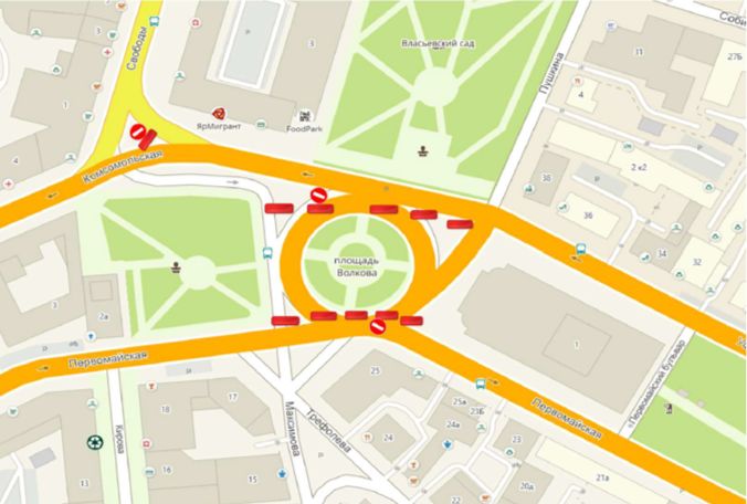 В центре Ярославля ограничат движение из-за Театральной недели