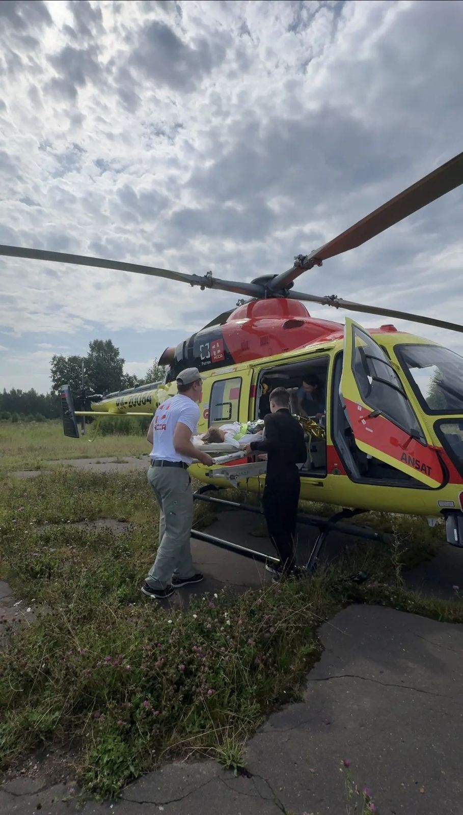 Пострадавшую в пожаре пятилетнюю девочку доставили из Ярославля в Нижний Новгород