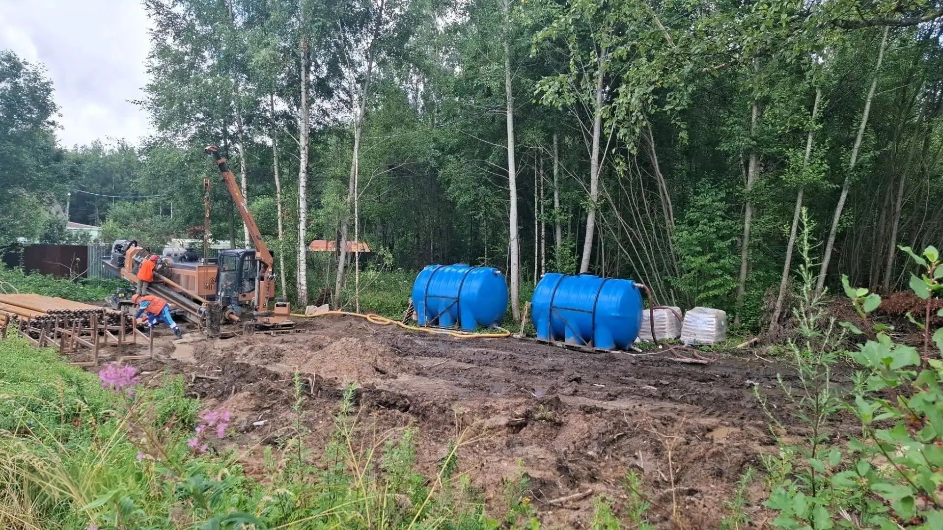 Новый водопровод строят в Рыбинске
