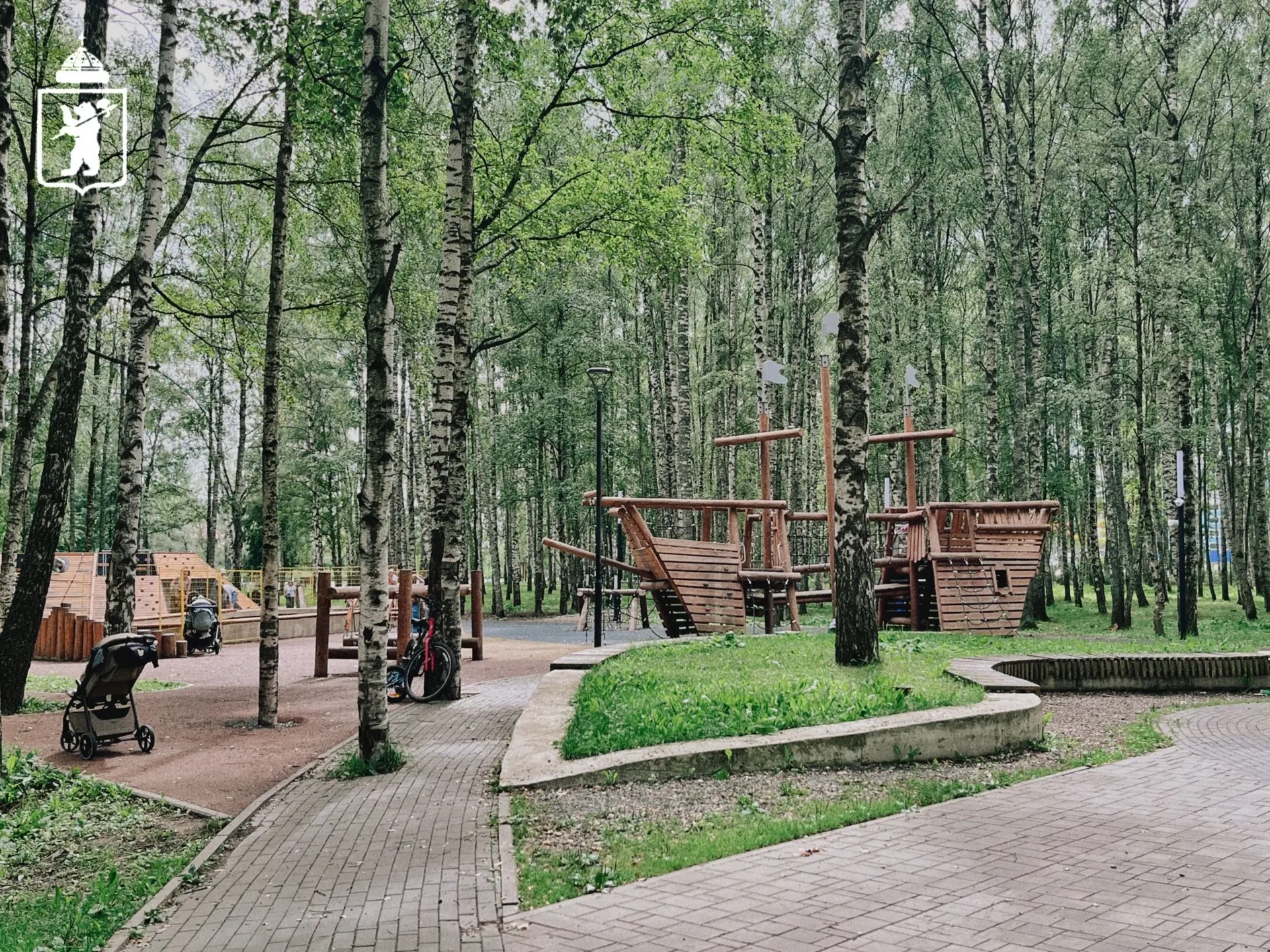 В парке «Судостроителей» в Ярославле начался новый этап работ