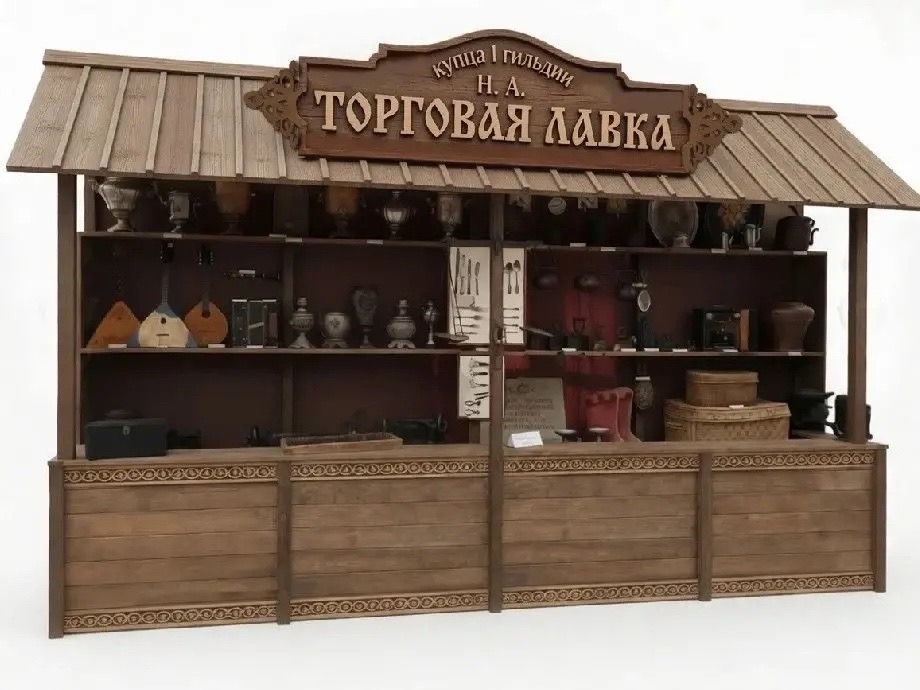 На набережной в Рыбинске появятся ярмарочные павильоны и театральный балаганчик