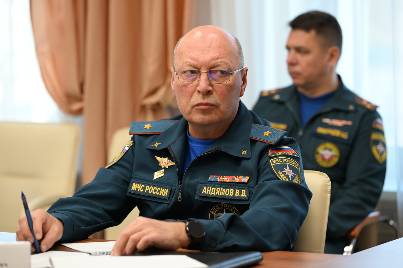 Михаил Евраев провел заседание оперштаба по ликвидации последствий пожара в Кубринске