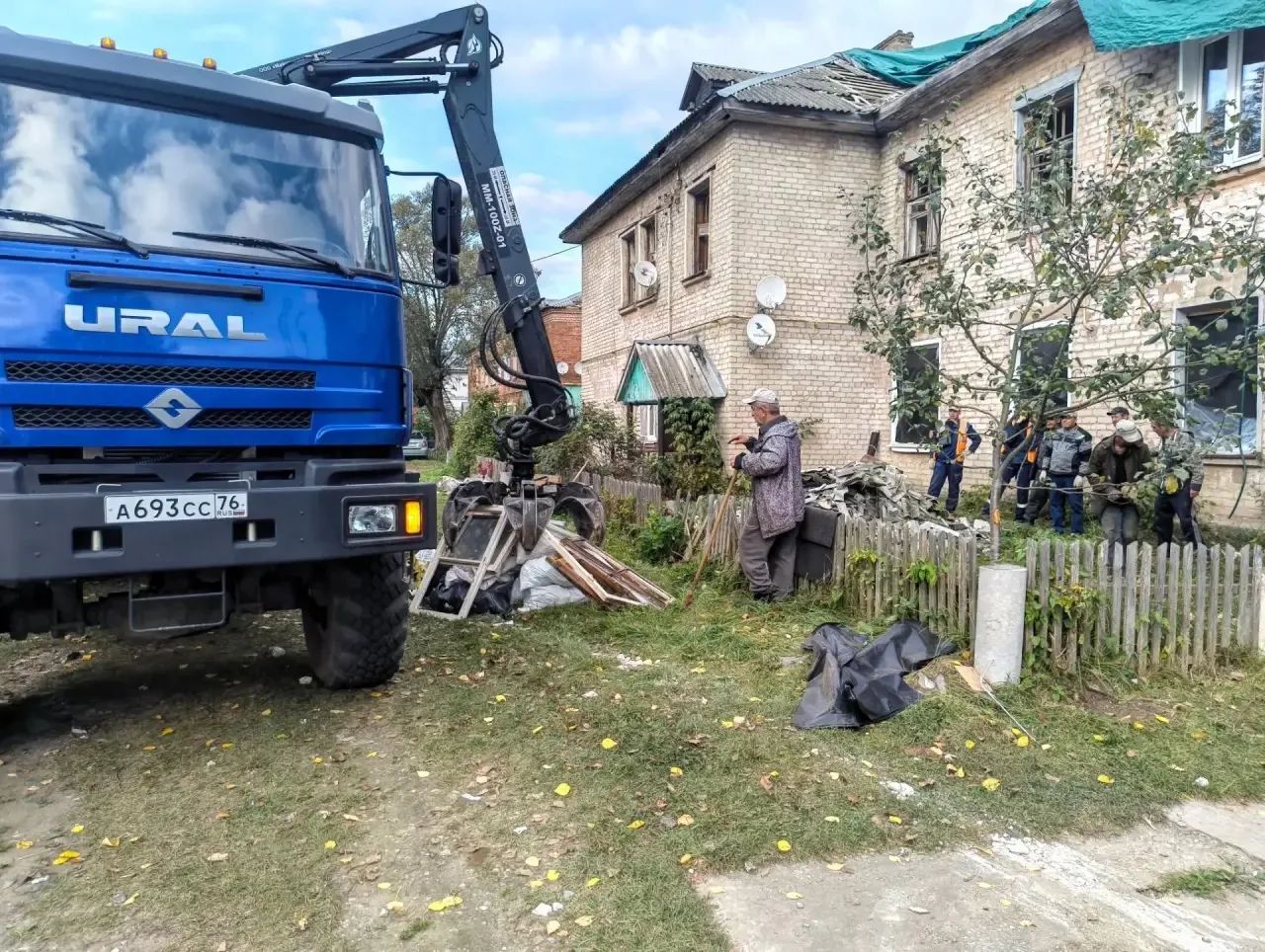 В Кубринске завершается первый этап восстановительных работ после пожара на производстве пиротехники