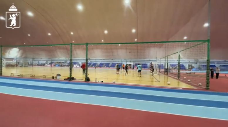 Легкоатлетический манеж в Ярославле открылся после ремонта