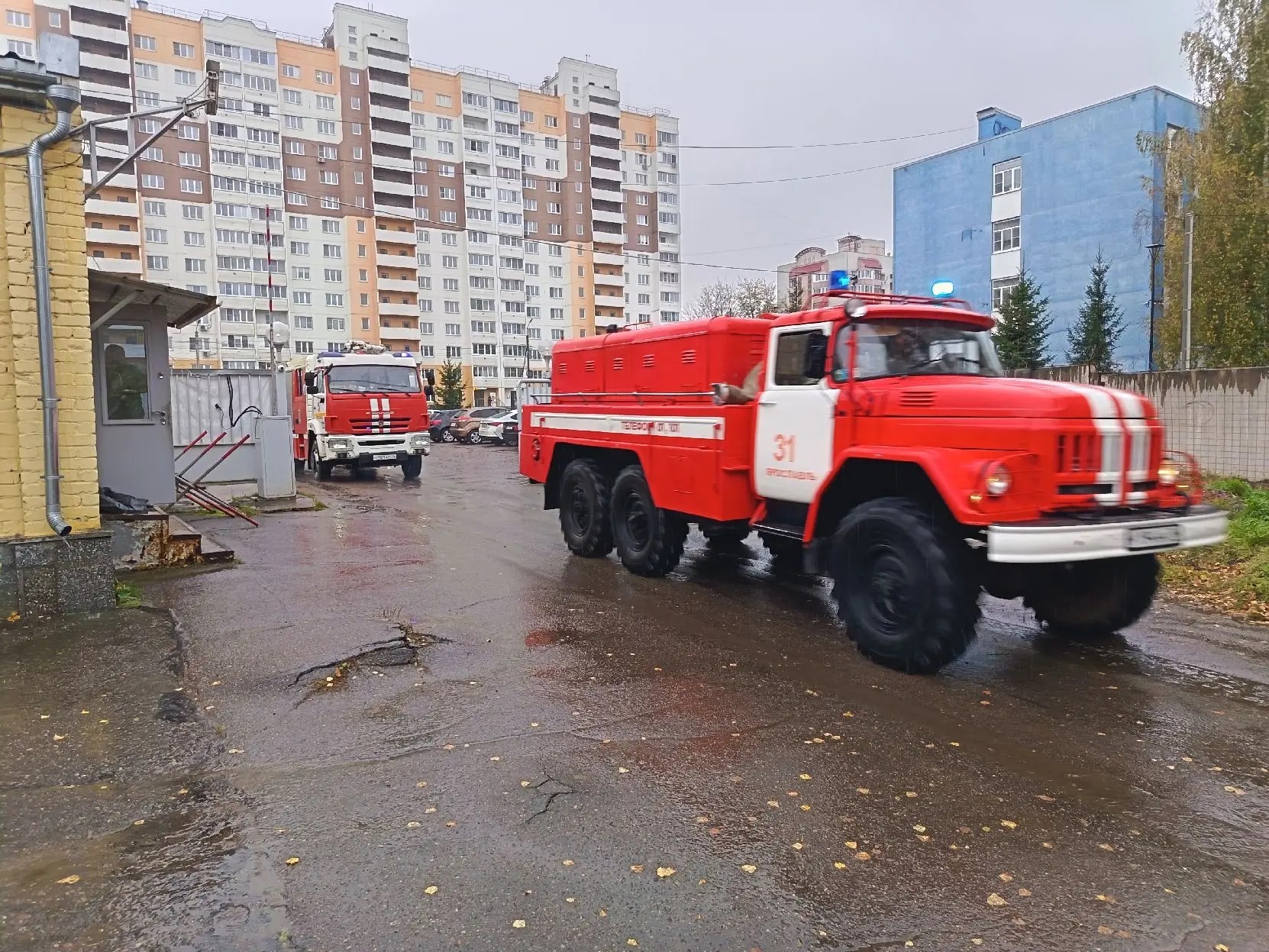 ​В Ярославской области проводят тренировку по гражданской обороне
