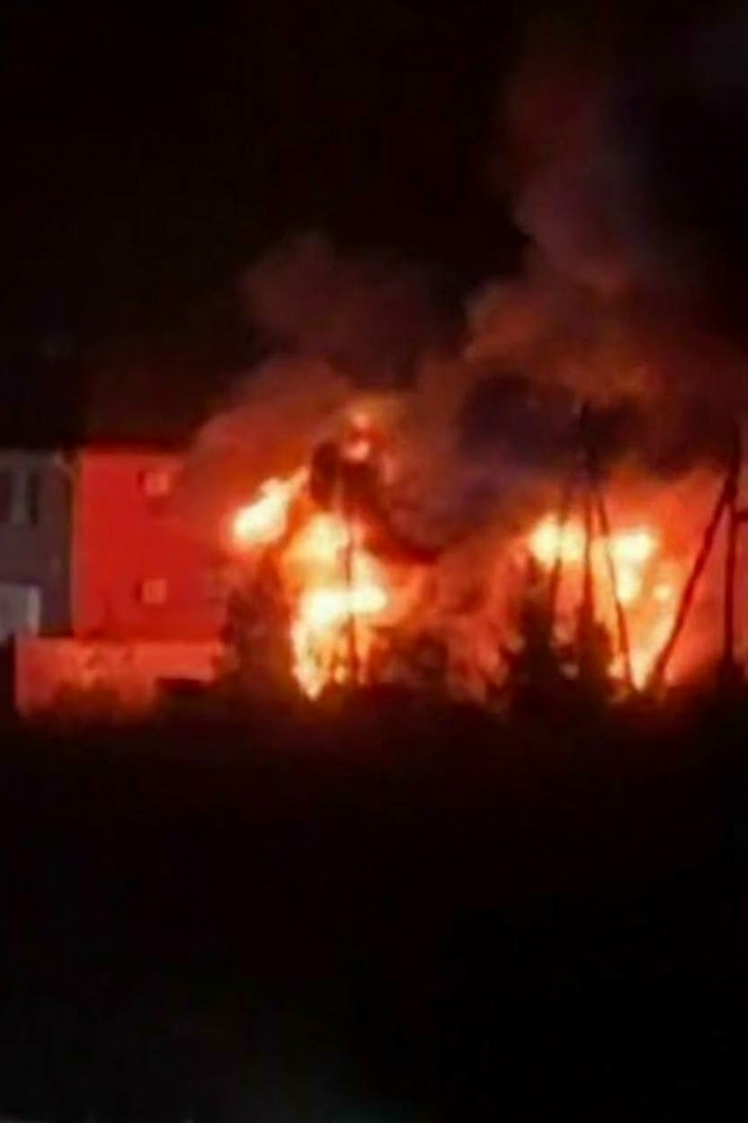При пожаре в Красном Бору погиб человек