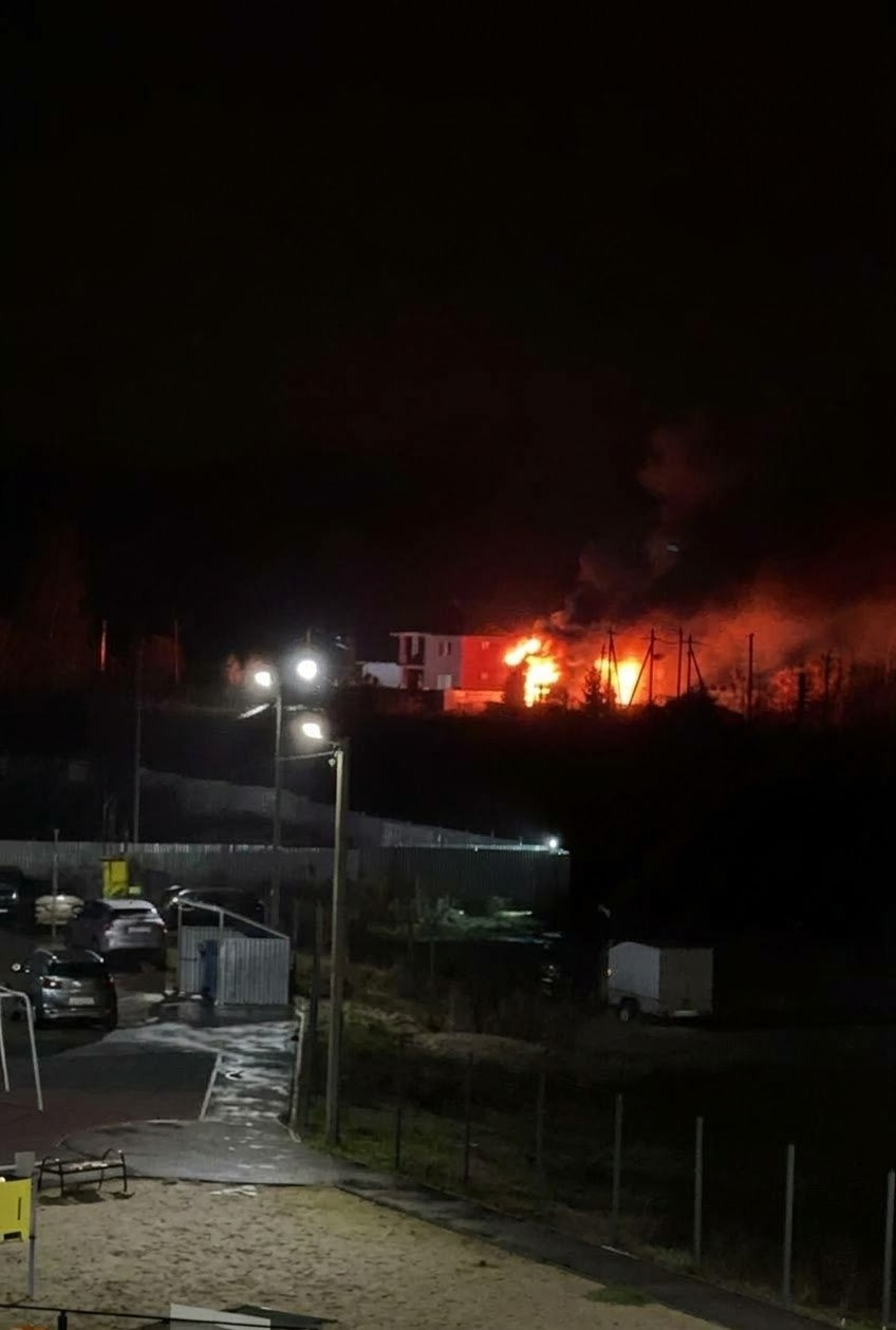 При пожаре в Красном Бору погиб человек