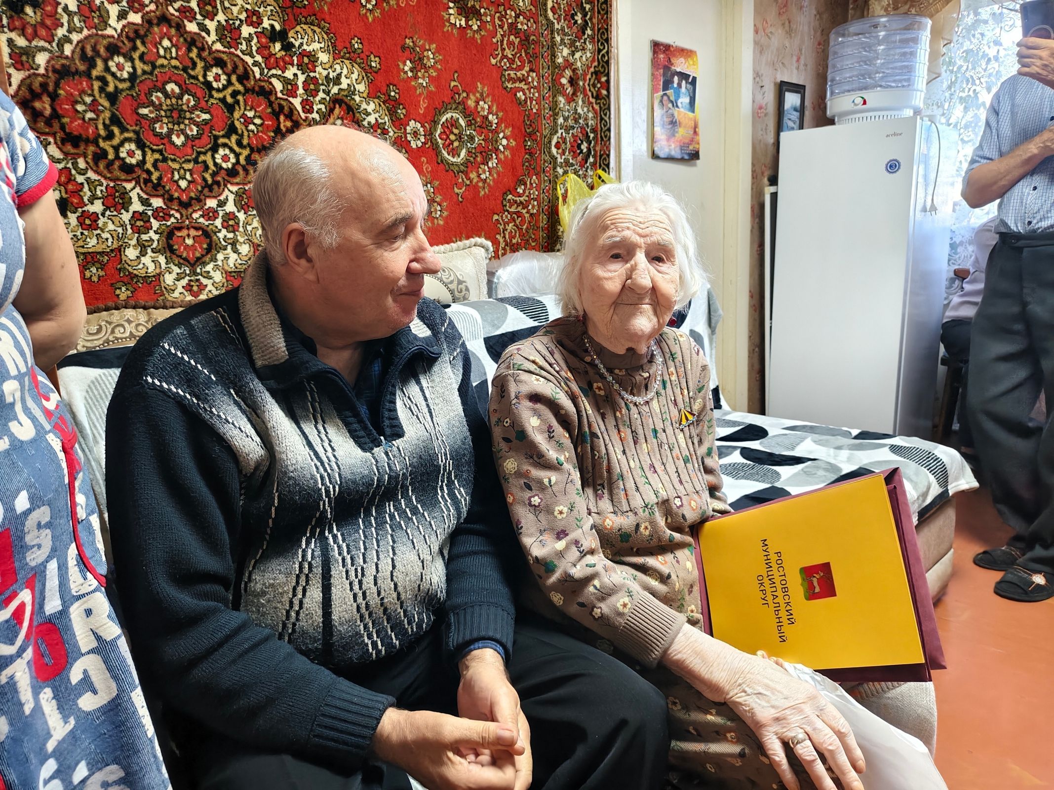 В Ростовском округе свой 102-й день рождения отметила Евгения Молодяшина