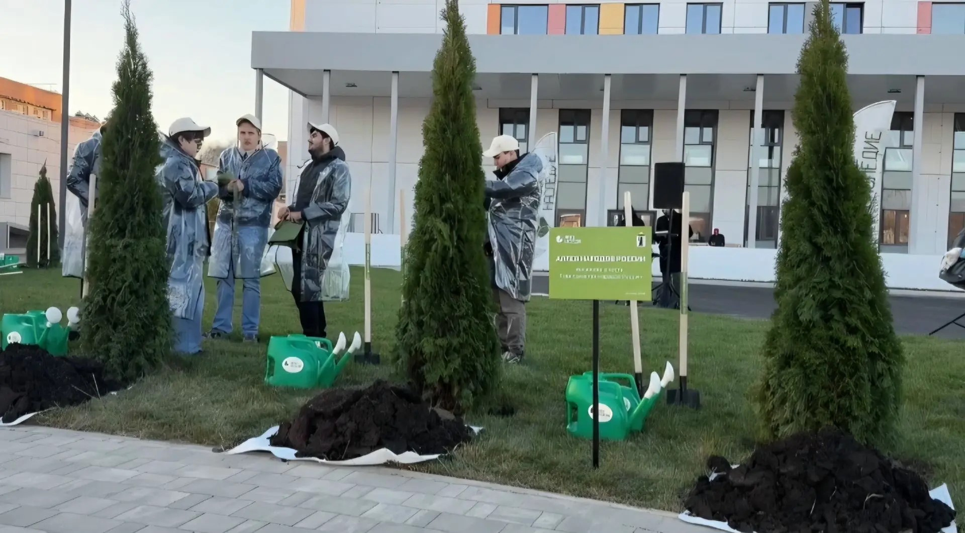 В Ярославле ко Дню народного единства высадили новую аллею