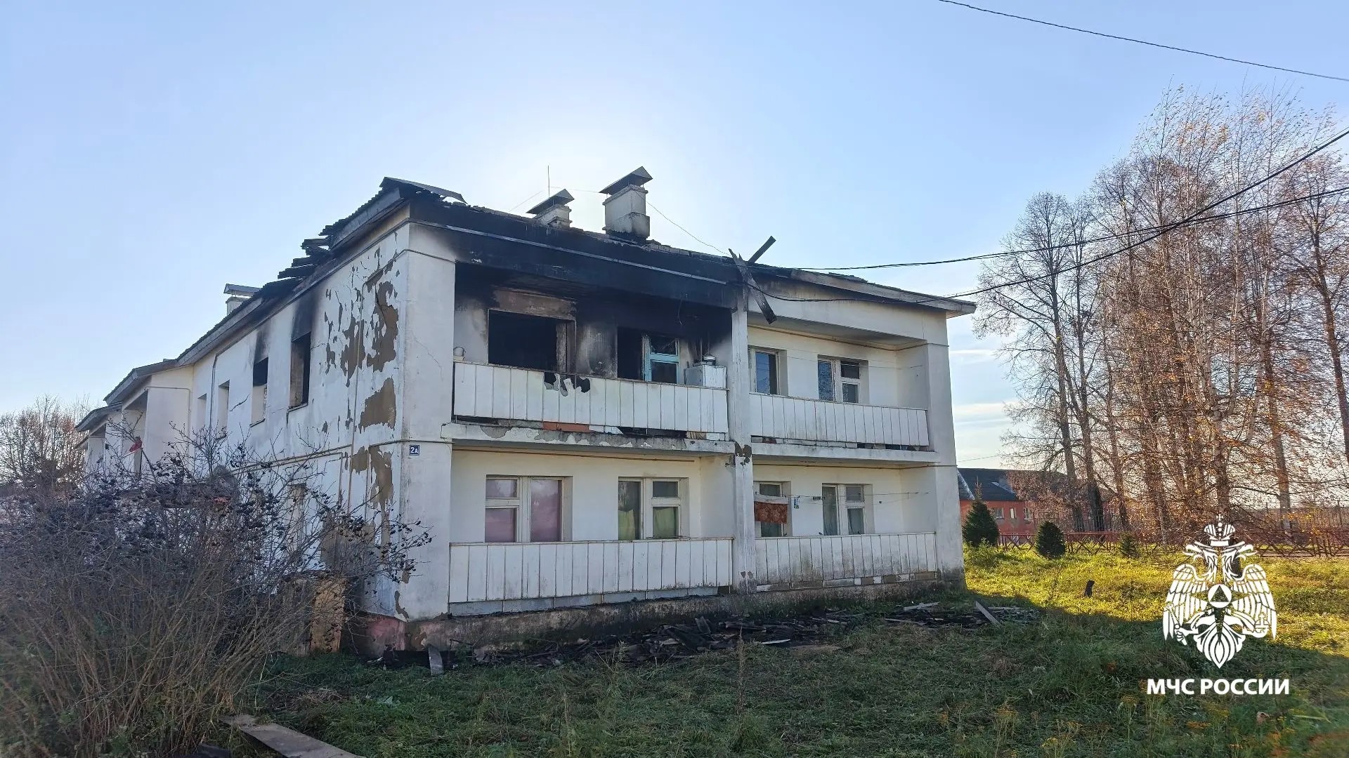В Ярославской области при пожаре погиб 78-летний мужчина