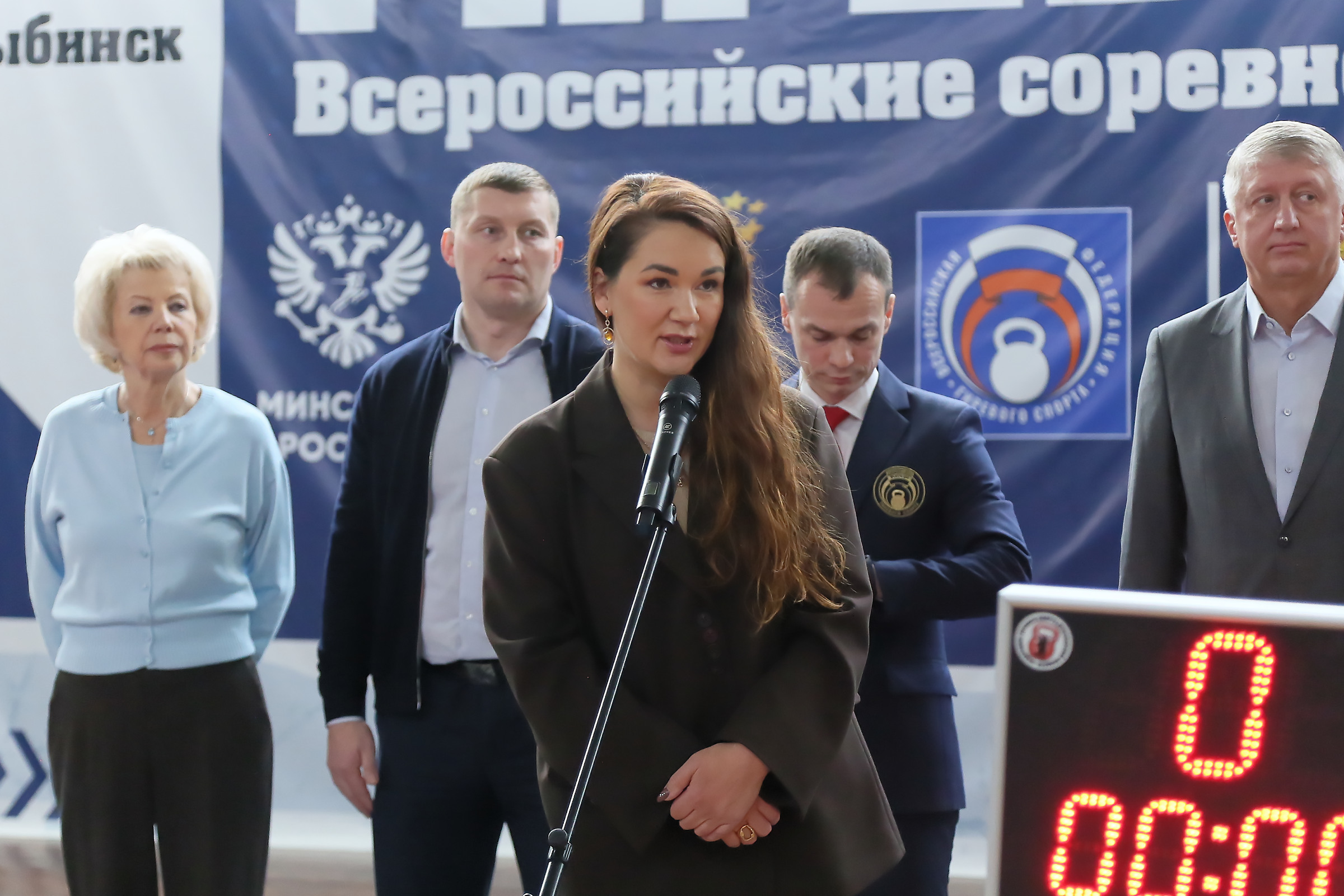 ​Всероссийский турнир по гиревому спорту проходит в Рыбинске