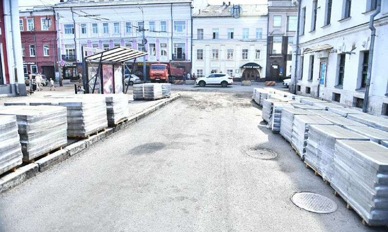 В Ярославле полностью возобновлено движение транспорта по улице Комсомольской