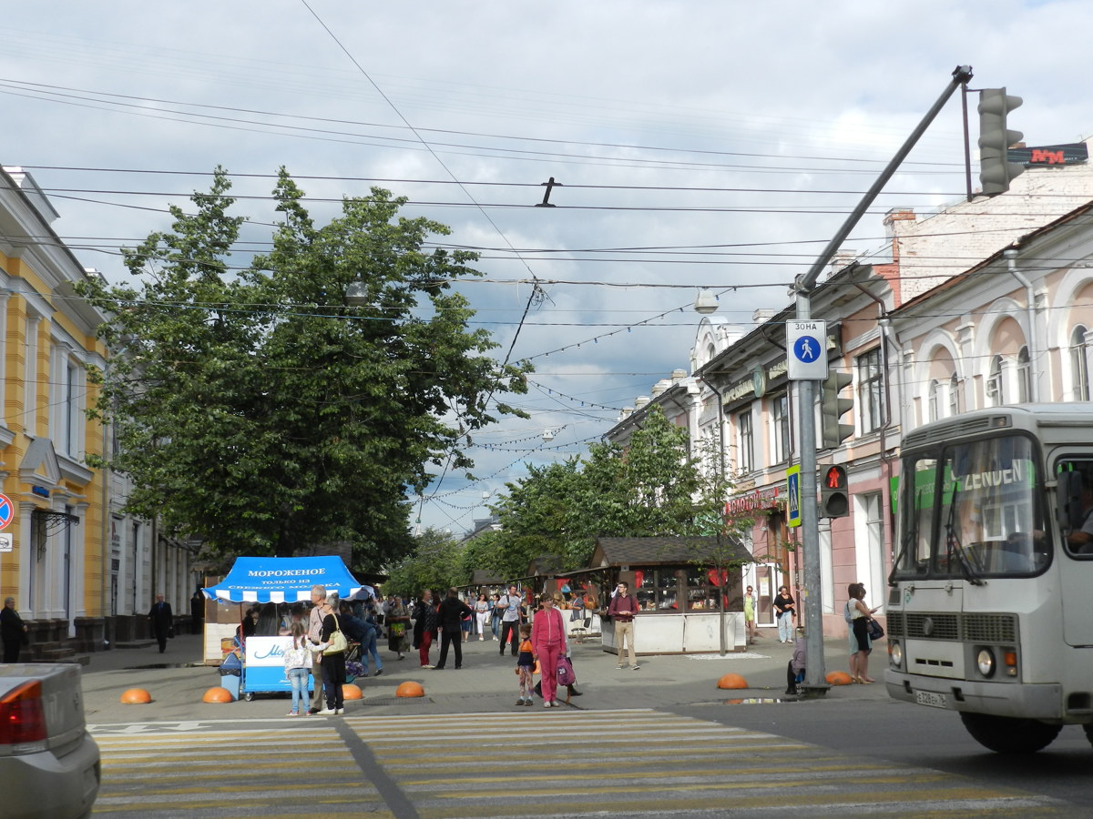 Большинство ярославцев согласны с идеей сделать некоторые улицы в центре пешеходными