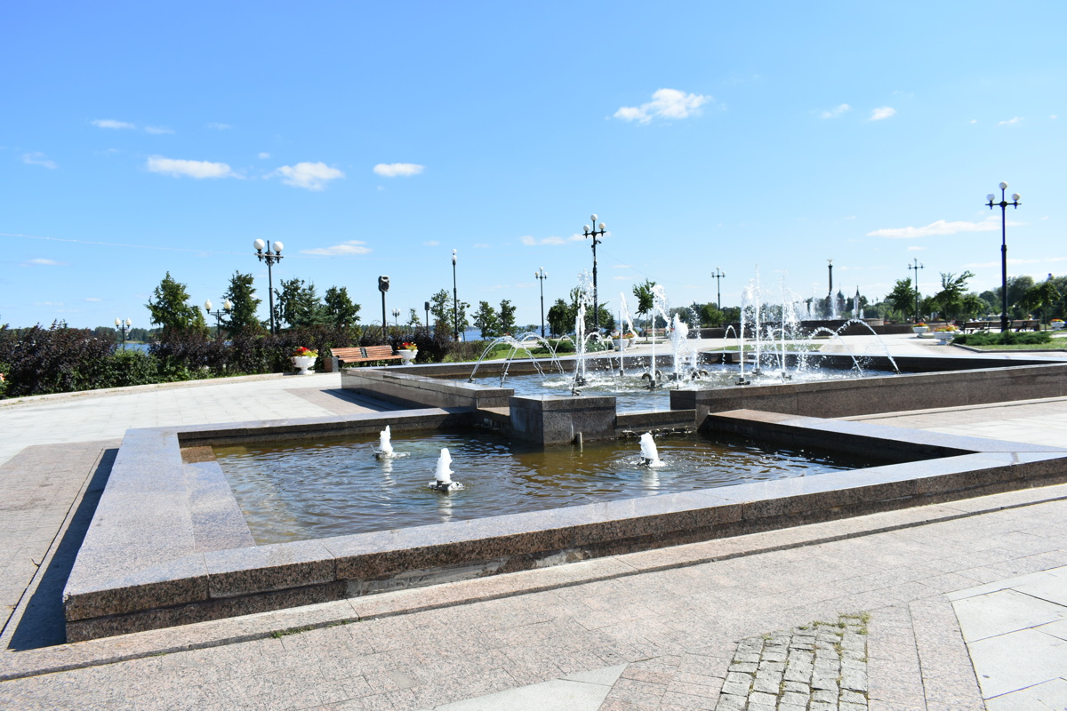 В Ярославле завершился сезон работы фонтанов