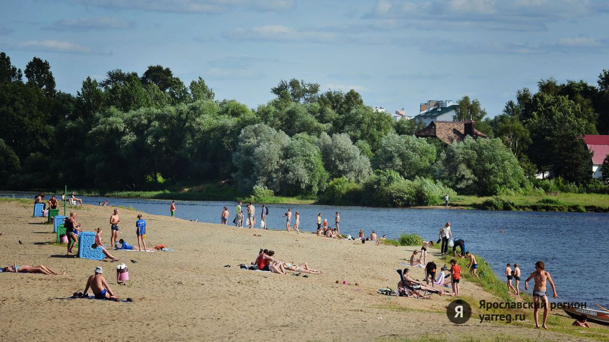 В Ярославской области решили увеличить количество пляжей