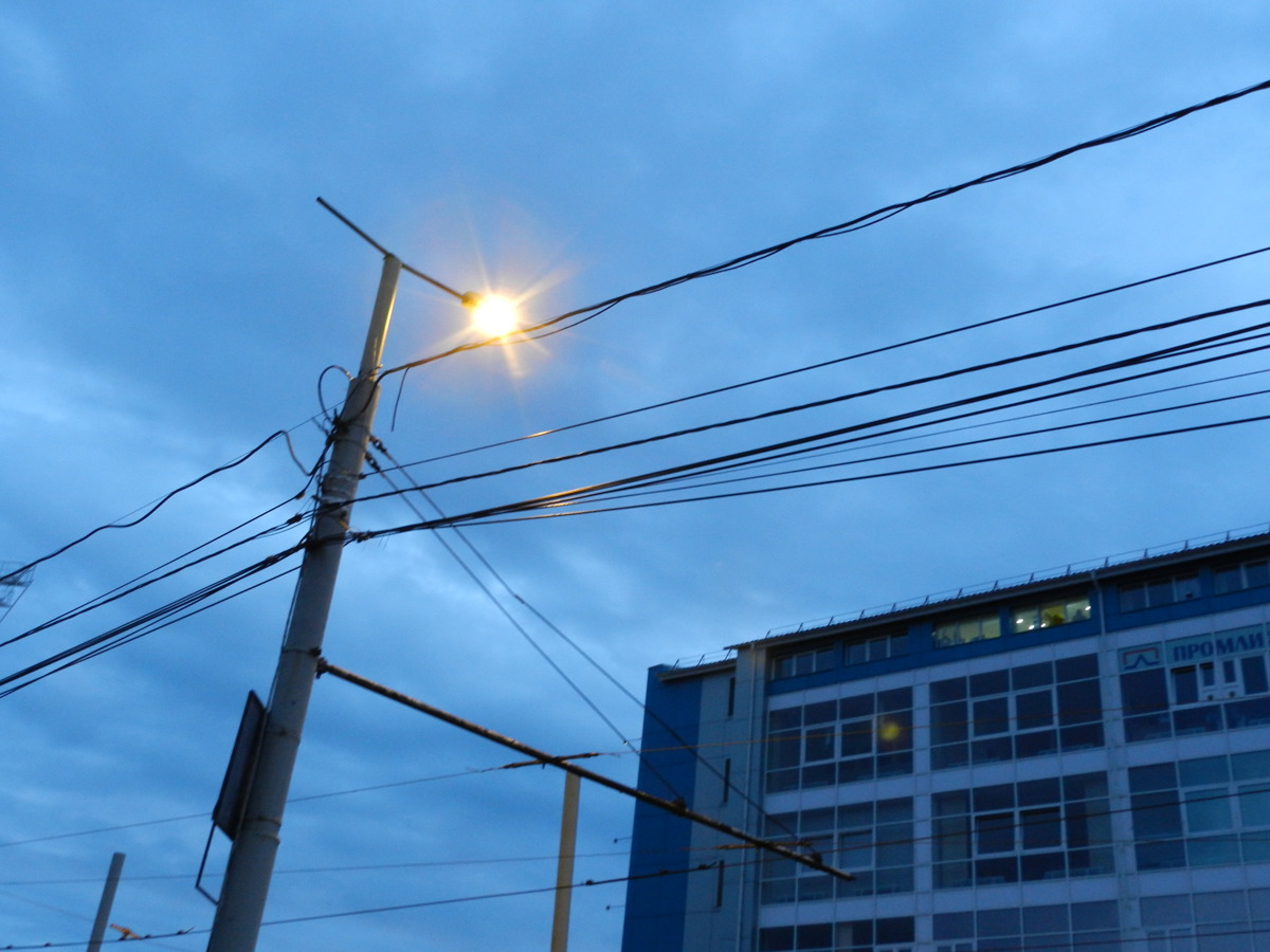 В Ярославле отключили освещение на центральной улице