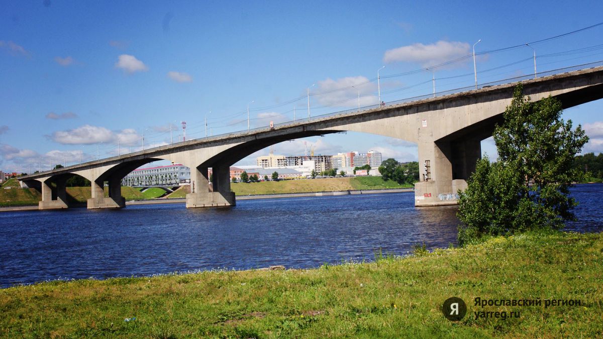 Октябрьский мост в Ярославле закроют на ремонт 27 июля