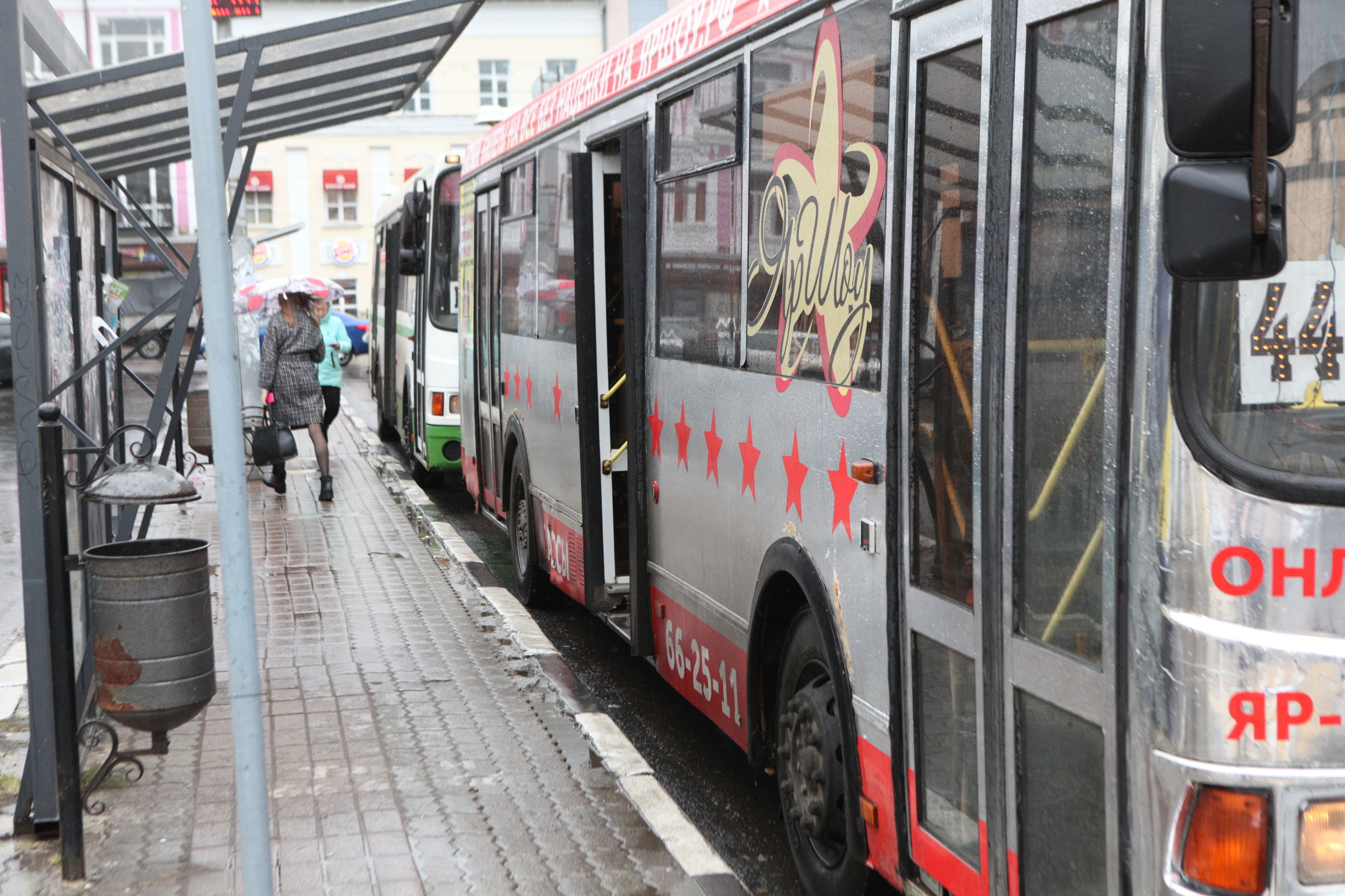 На маршрутах в Ярославле увеличилось количество автобусов